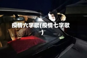 疫情六字歌(疫情七字歌)