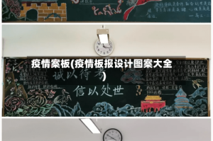 疫情案板(疫情板报设计图案大全)