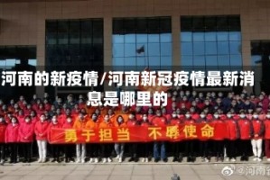 河南的新疫情/河南新冠疫情最新消息是哪里的