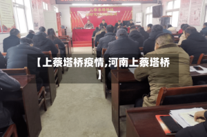 【上蔡塔桥疫情,河南上蔡塔桥】