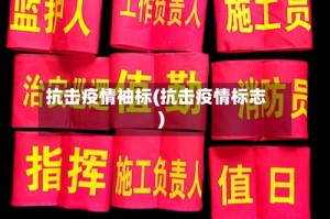 抗击疫情袖标(抗击疫情标志)