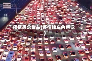 疫情想念堵车(疫情堵车的感觉)