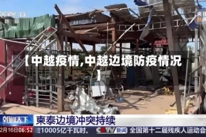 【中越疫情,中越边境防疫情况】