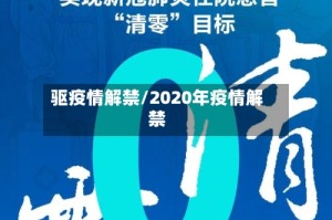 驱疫情解禁/2020年疫情解禁