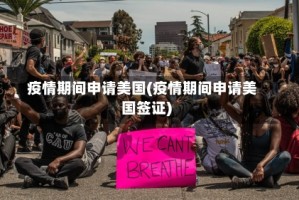 疫情期间申请美国(疫情期间申请美国签证)