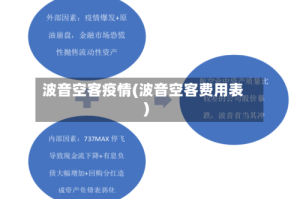 波音空客疫情(波音空客费用表)