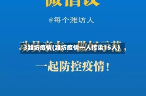 3潍坊疫情(潍坊疫情一人传染15人)