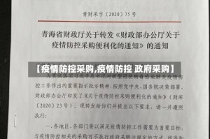 【疫情防控采购,疫情防控 政府采购】