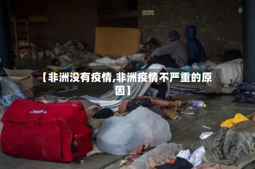 【非洲没有疫情,非洲疫情不严重的原因】-第3张图片