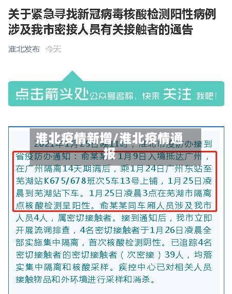 淮北疫情新增/淮北疫情通报-第1张图片