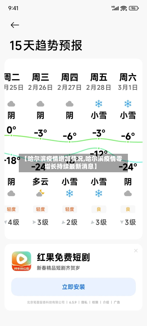 【哈尔滨疫情增加情况,哈尔滨疫情零增长持续最新消息】-第1张图片
