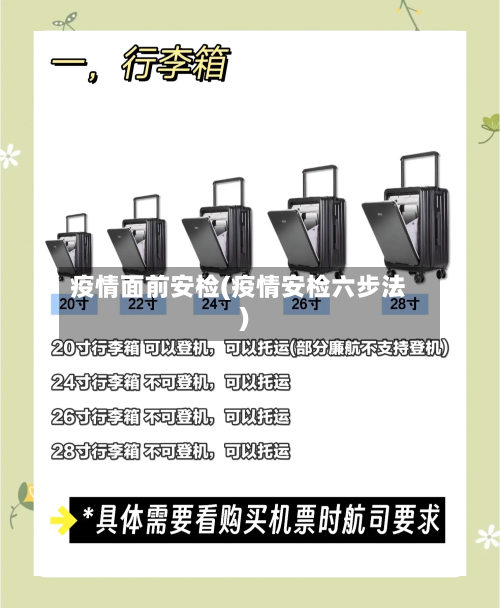 疫情面前安检(疫情安检六步法)-第2张图片