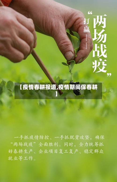 【疫情春耕报道,疫情期间保春耕】-第2张图片