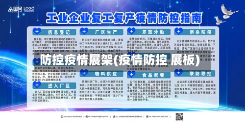 防控疫情展架(疫情防控 展板)-第1张图片