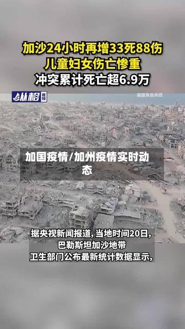 加国疫情/加州疫情实时动态-第1张图片